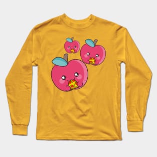 Unhealthy food pattern Long Sleeve T-Shirt